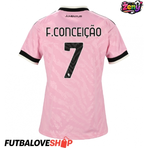 Dres Juventus Francisco Conceicao #7 Preč pre Ženy 2026-27 Krátky Rukáv